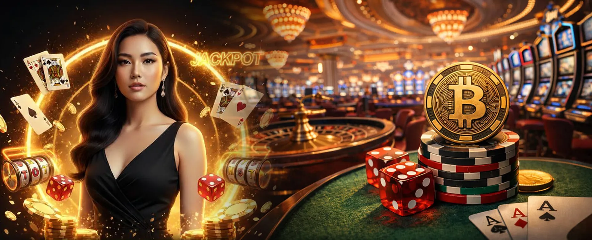 YY777 Live Casino Login Background